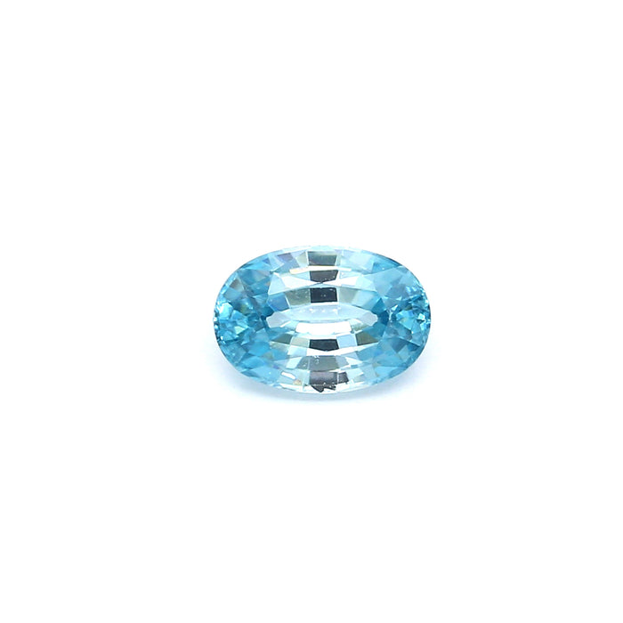 1.34 EC1 Oval Blue Zircon