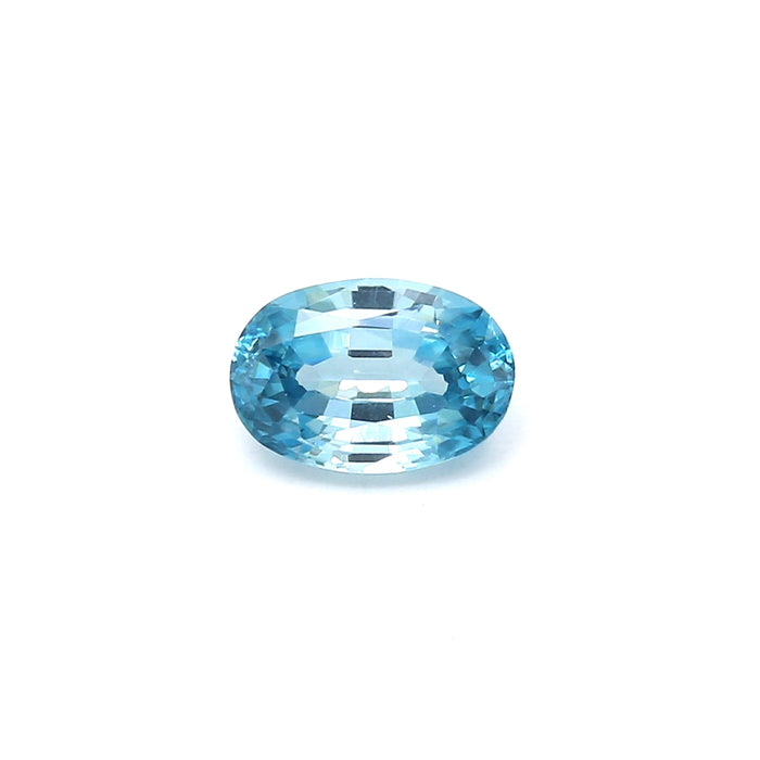 1.8 EC2 Oval Blue Zircon