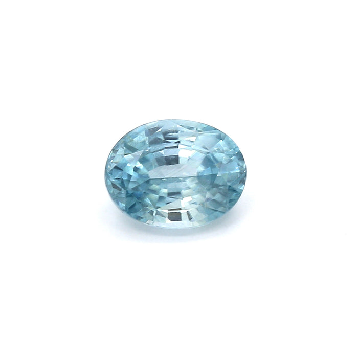 2.56 VI1 Oval Blue Zircon