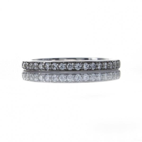 18K White Gold