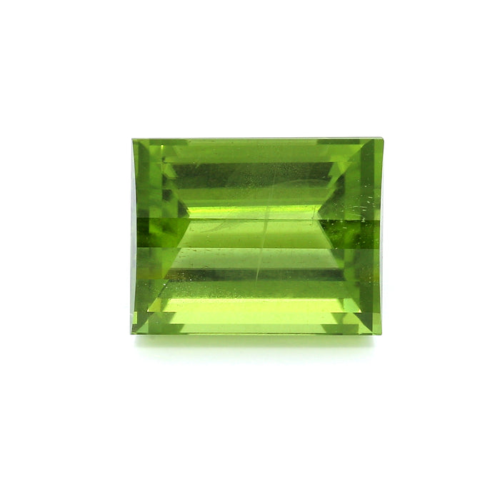 15.8 VI1 Rectangle Yellowish Green Peridot