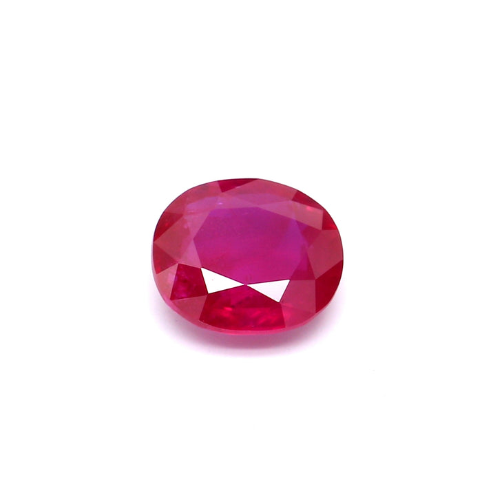 0.68 VI1 Oval Red Ruby