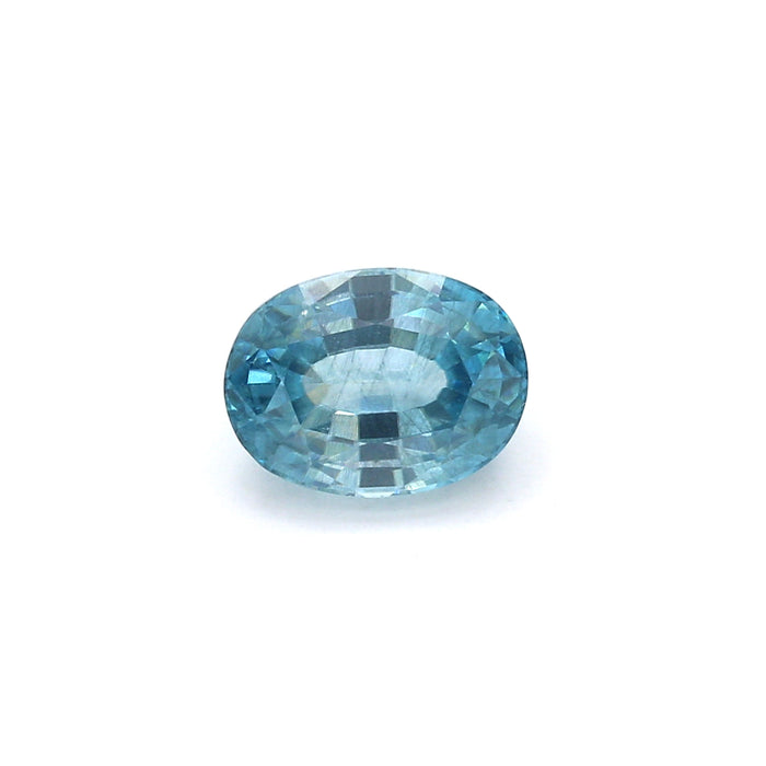 2.69 VI1 Oval Blue Zircon