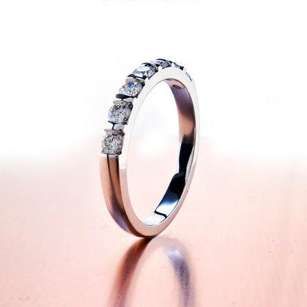 18K White Gold