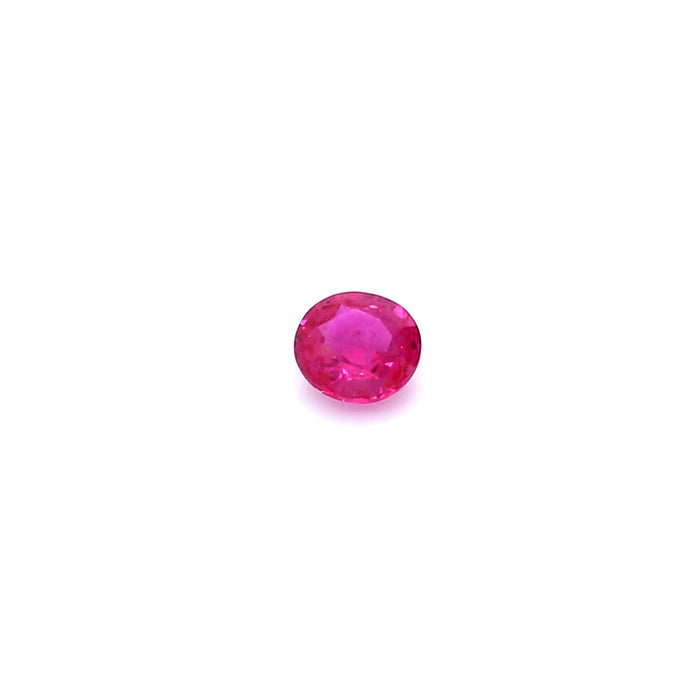 0.2 VI1 Oval Pinkish Red Ruby