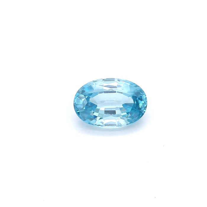 1.43 EC1 Oval Blue Zircon