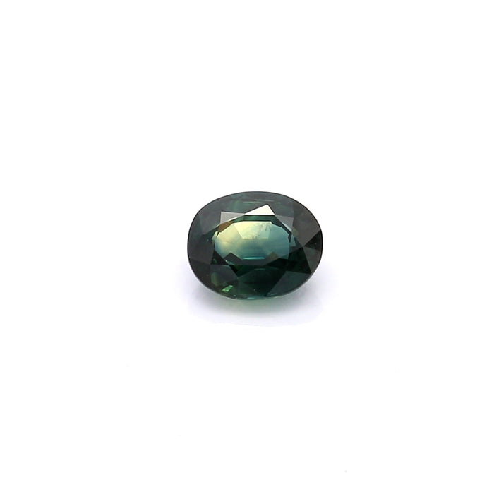 0.81 EC1 Oval Greenish Blue Sapphire