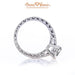 18K White Gold
