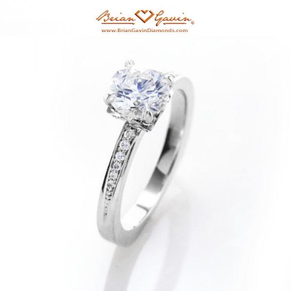 18K White Gold