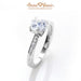 18K White Gold