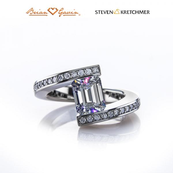 18K White Gold