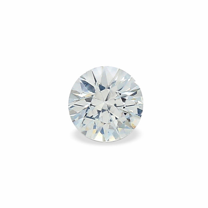 0.65 EC1 Round Colorless Fancy sapphire