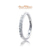 18K White Gold