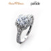 18K White Gold