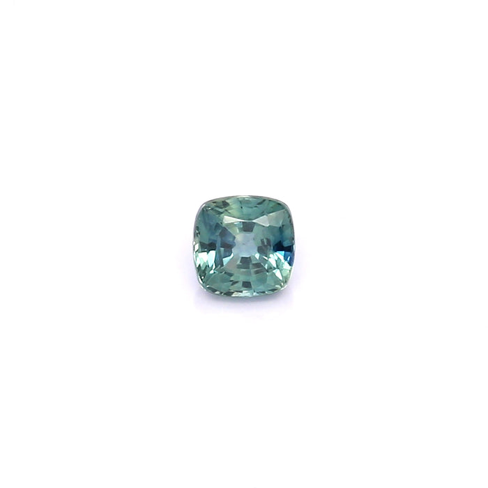 0.49 VI1 Cushion Bluish green Fancy sapphire