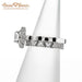 18K White Gold