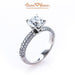 18K White Gold