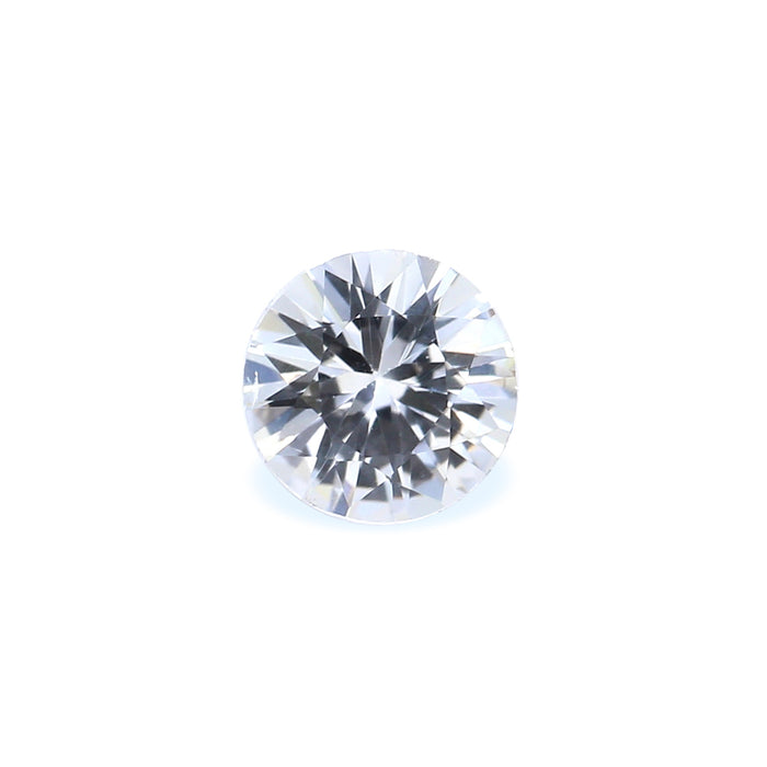 0.59 EC1 Round Colorless Fancy sapphire