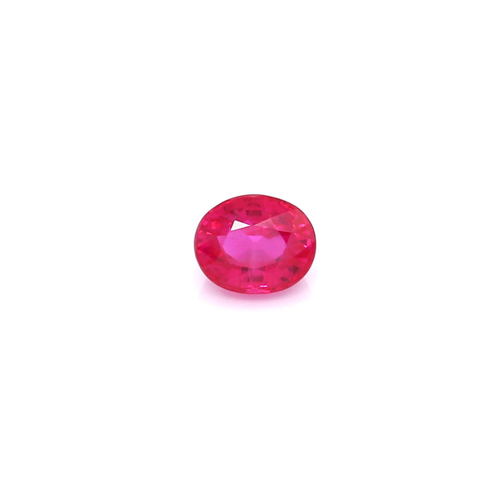 0.76 VI1 Oval Pinkish Red Ruby
