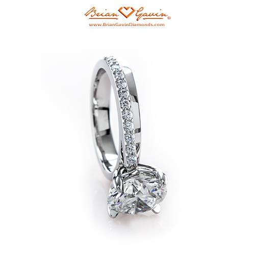 18K White Gold