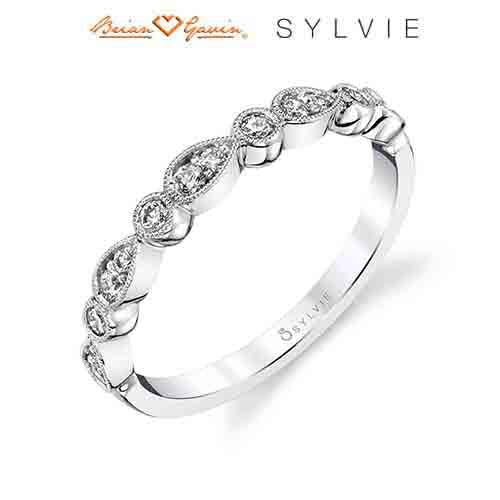 18K White Gold