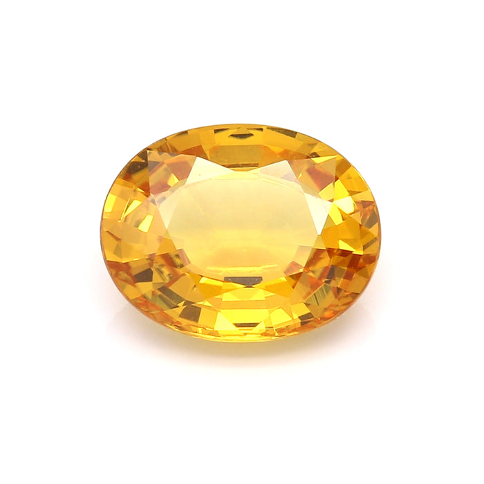 5.88 EC2 Oval Orangy Yellow Fancy sapphire