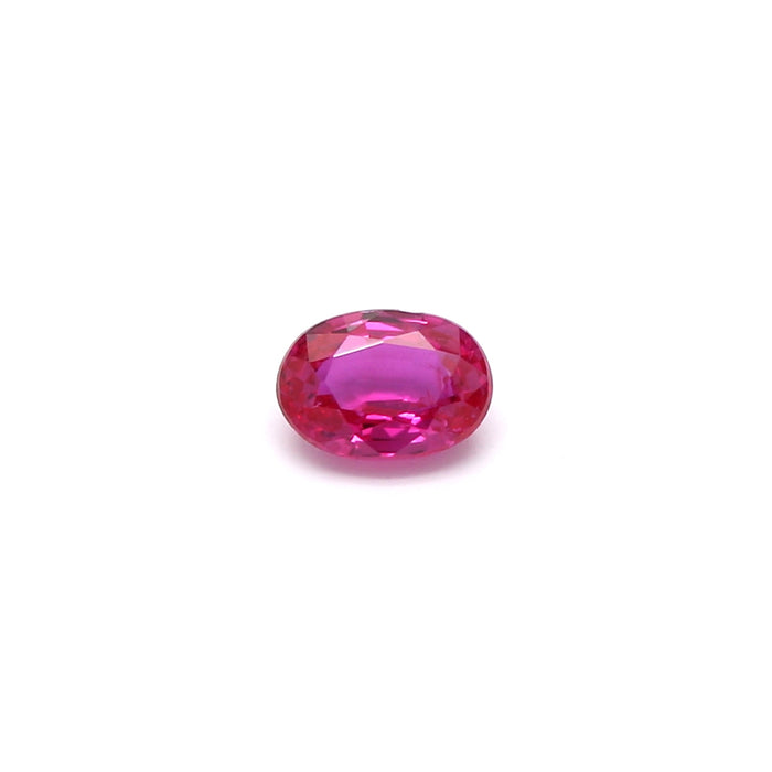0.19 EC1 Oval Pinkish Red Ruby
