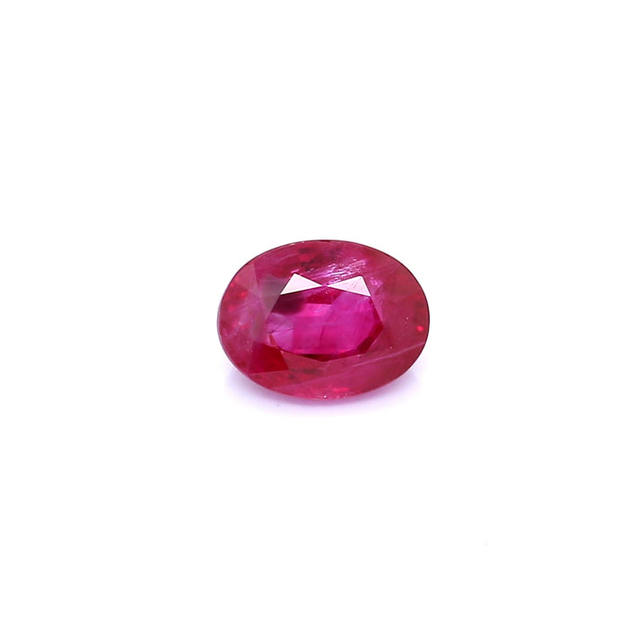 1.35 VI2 Oval Pinkish Red Ruby