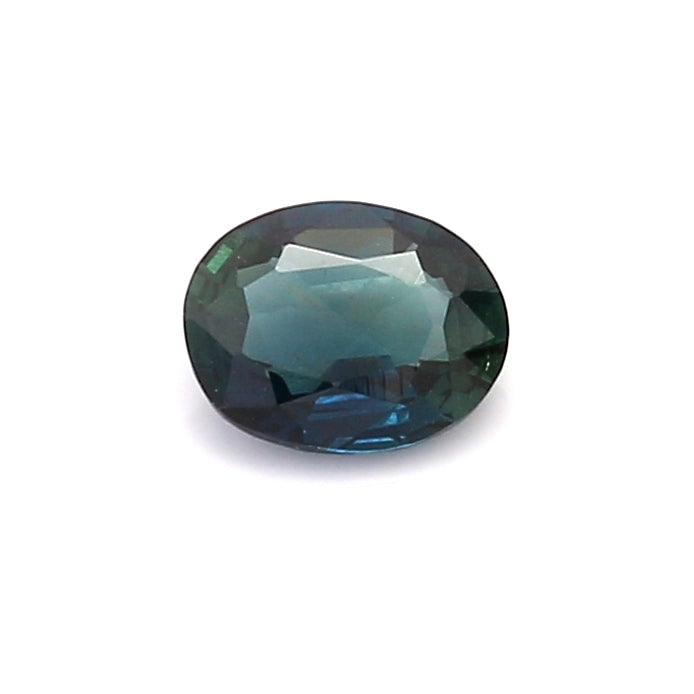 0.51 EC2 Oval Greenish Blue Sapphire