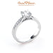 18K White Gold
