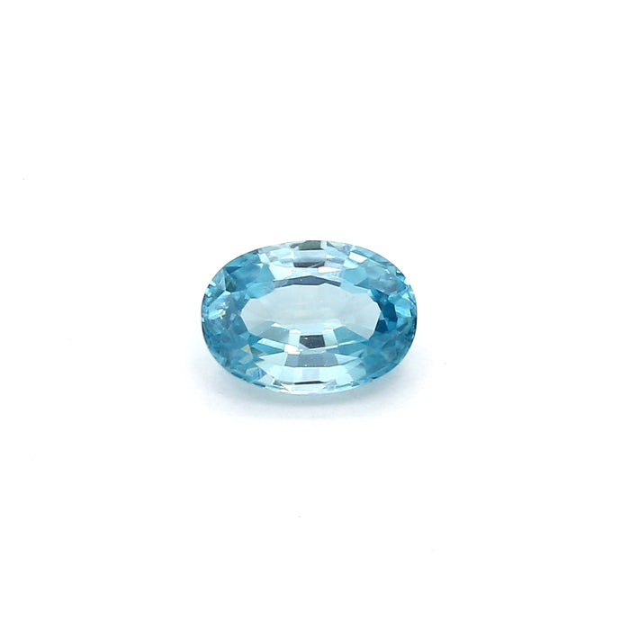 1.43 EC1 Oval Blue Zircon