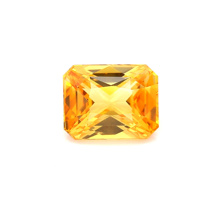 4.03 VI1 Octagon Orangy Yellow Fancy sapphire
