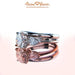 18K White Gold