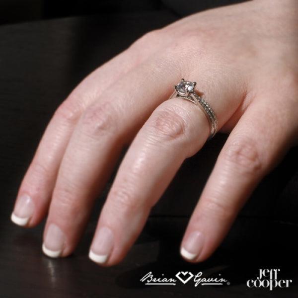 18K White Gold