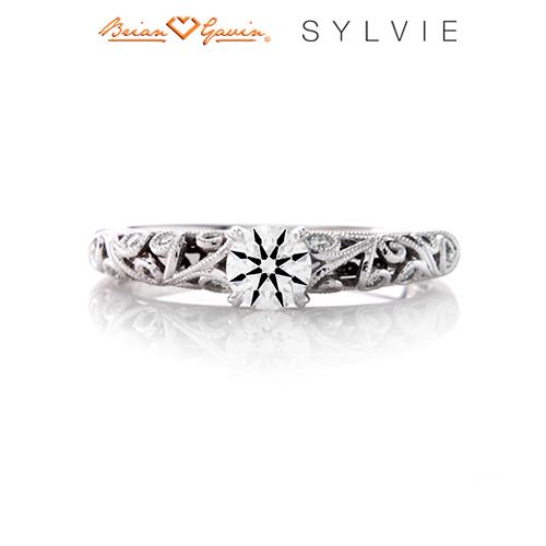 18K White Gold