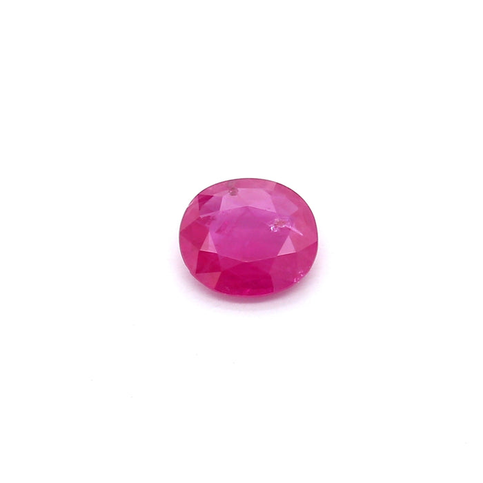 0.74 VI1 Oval Pinkish Red Ruby