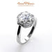 18K White Gold