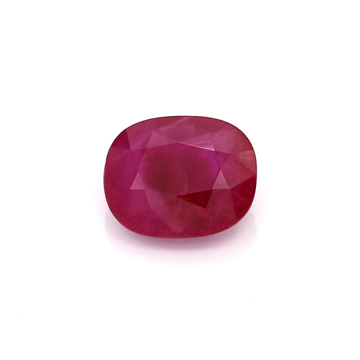 3.01 VI2 Cushion Purplish Red Ruby