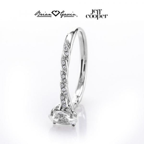 18K White Gold