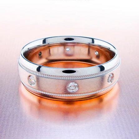 18K White Gold