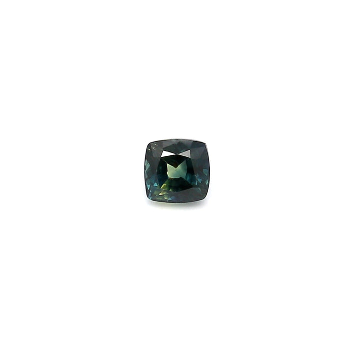 0.45 VI1 Cushion Greenish Blue Sapphire