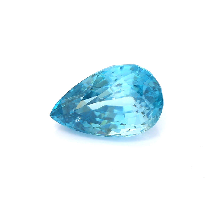 6.52 VI1 Pear-shaped Blue Zircon
