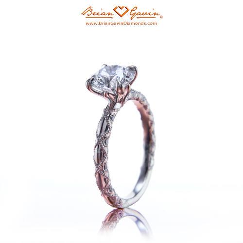 18K White Gold