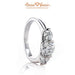 18K White Gold