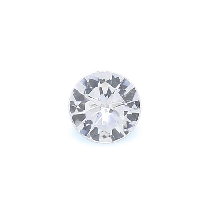 0.43 EC1 Round Colorless Fancy sapphire