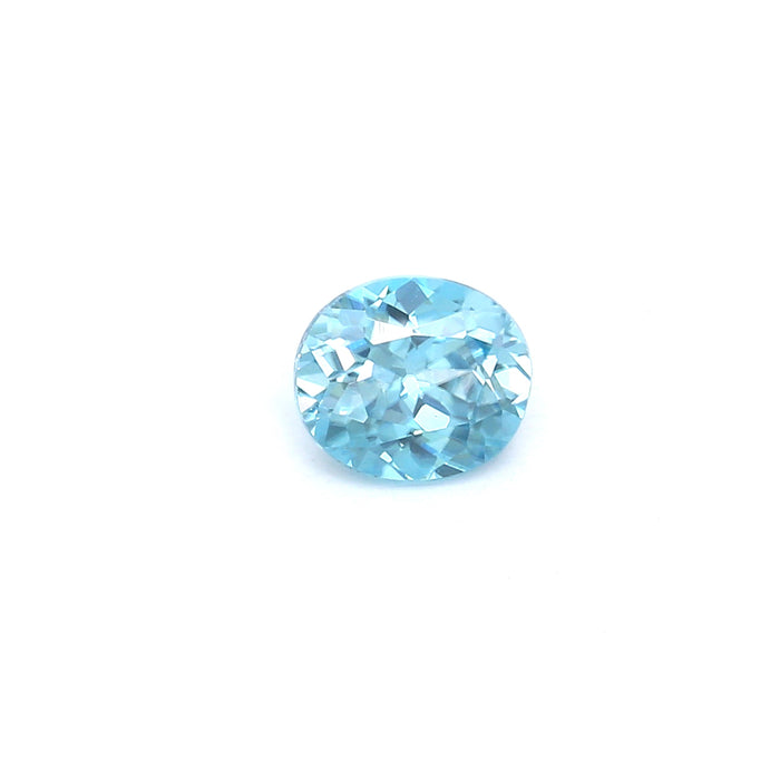 1.29 EC1 Oval Blue Zircon