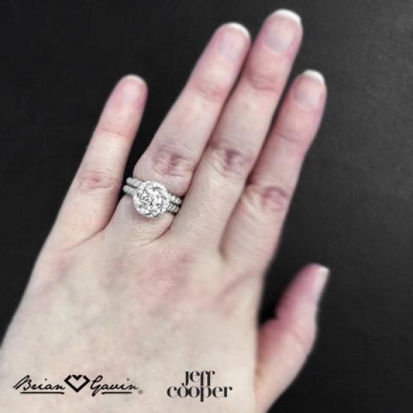 18K White Gold