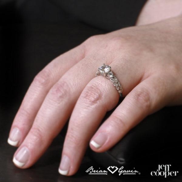 18K White Gold