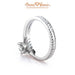 18K White Gold