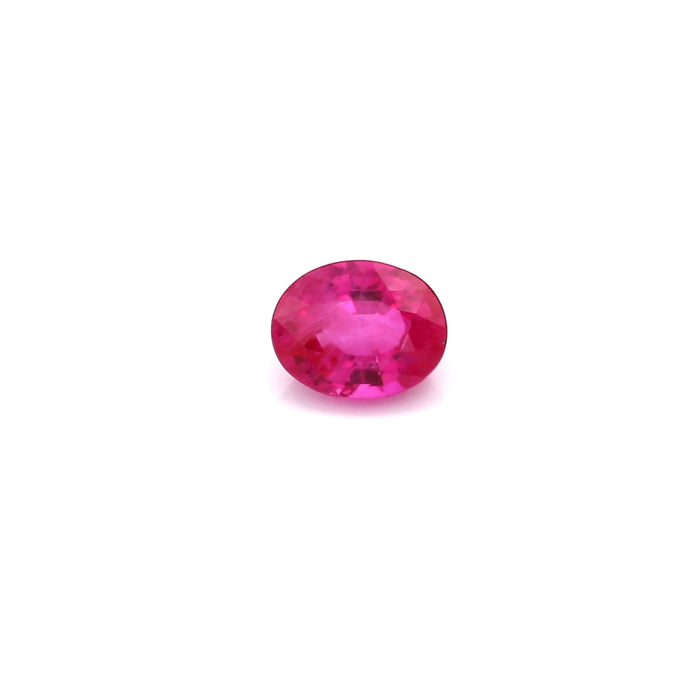 0.59 VI1 Oval Pinkish Red Ruby